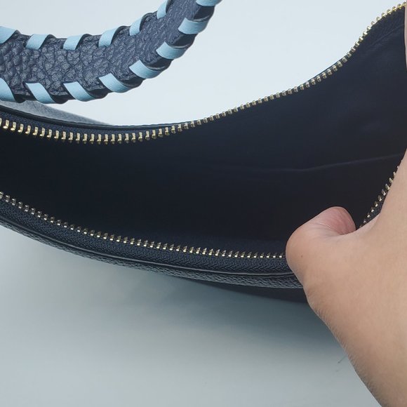 Coach Bailey Hobo with Whipstitch C4108 Midnight Waterfall Multi - Picture 6 of 8